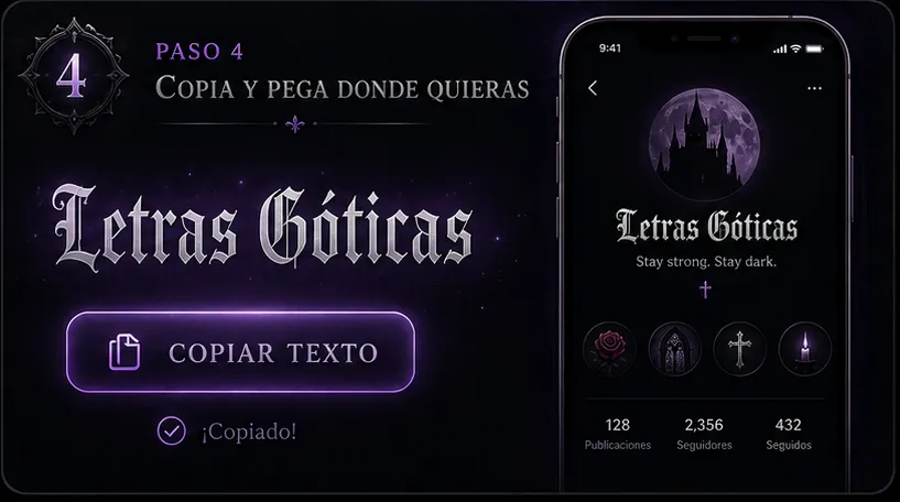 Compartir letras bonitas en Instagram WhatsApp y nombres gaming